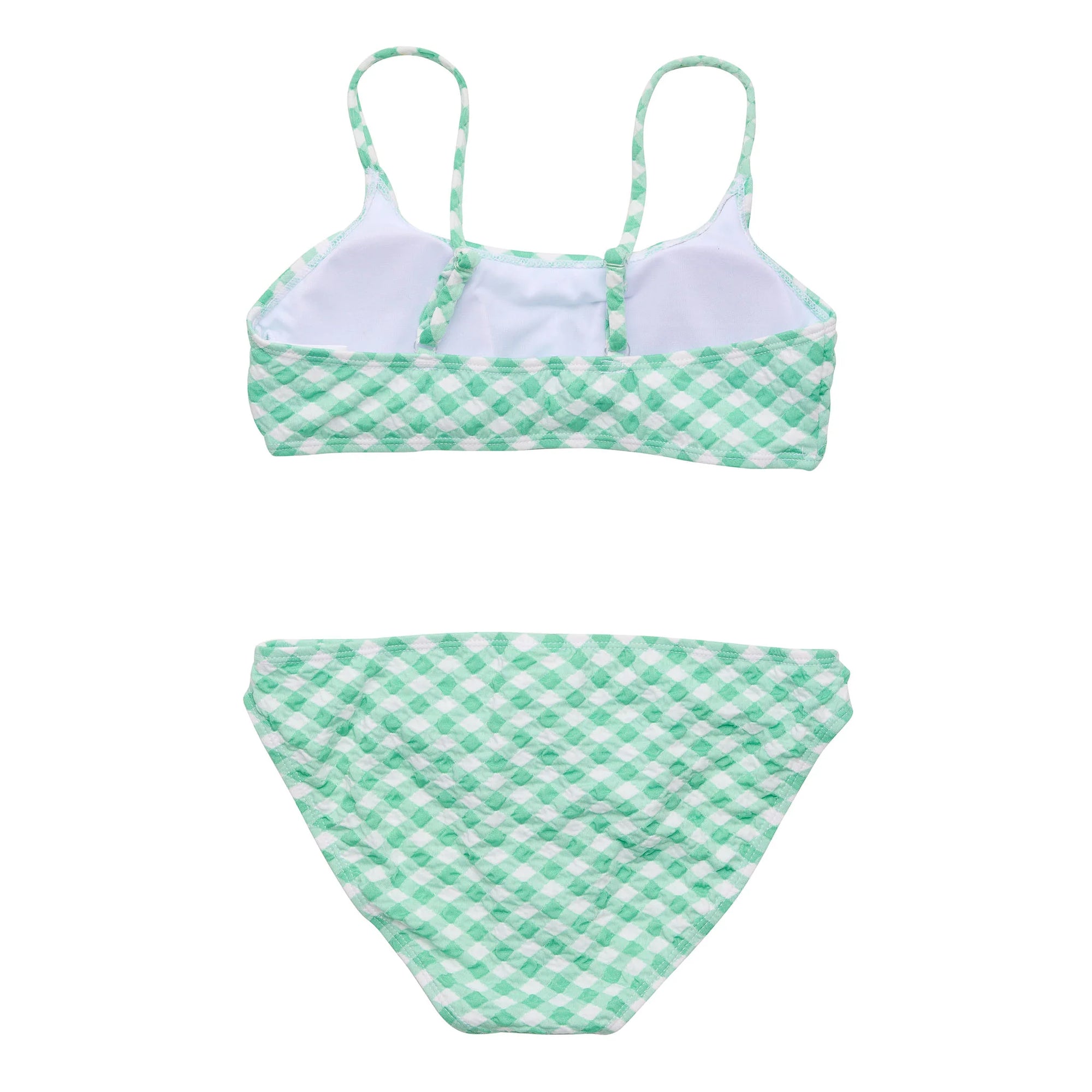 Snapper Rock Girls Cool Mint Crush Tween Crop Bikini