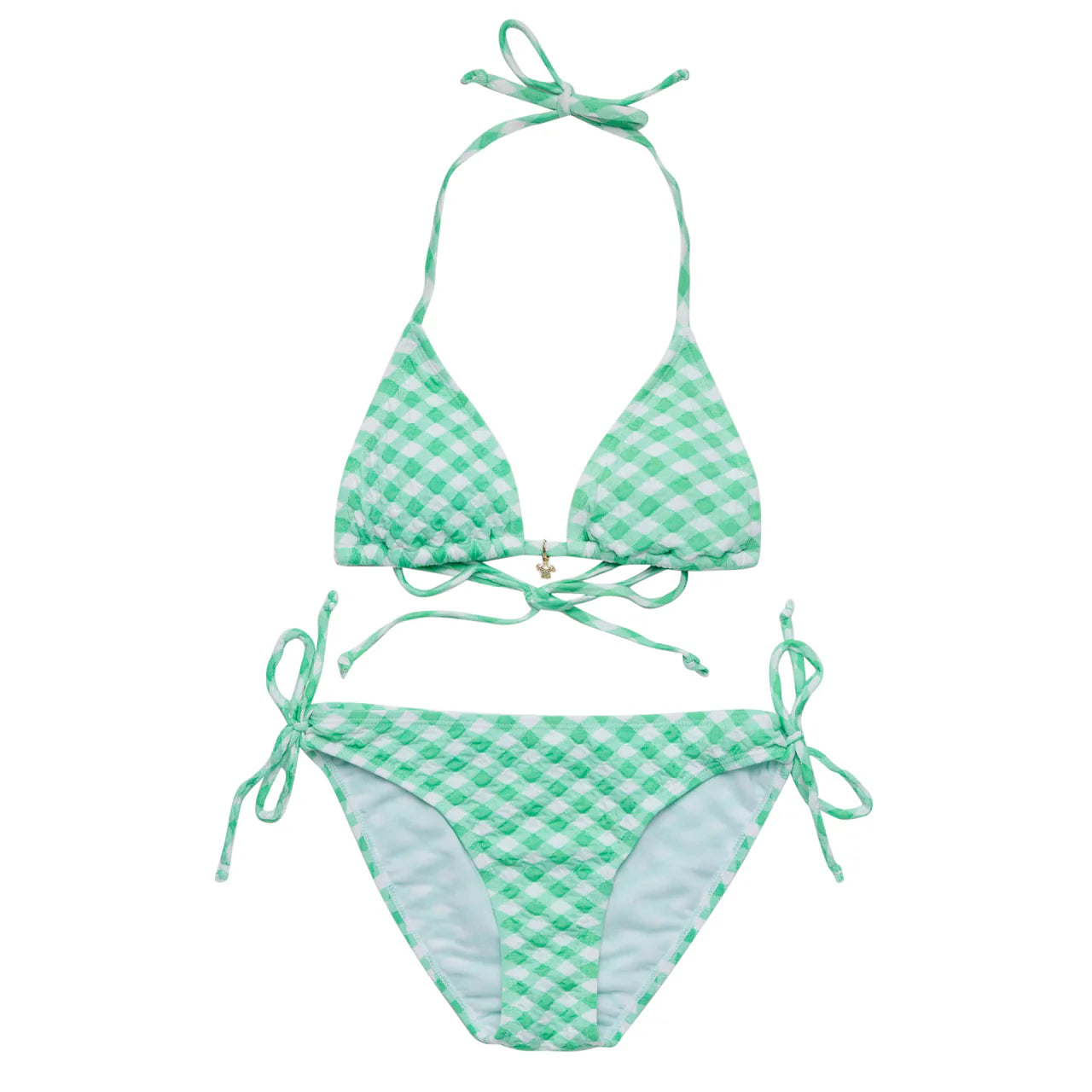 Snapper Rock Girls Cool Mint Crush Tween Triangle Bikini