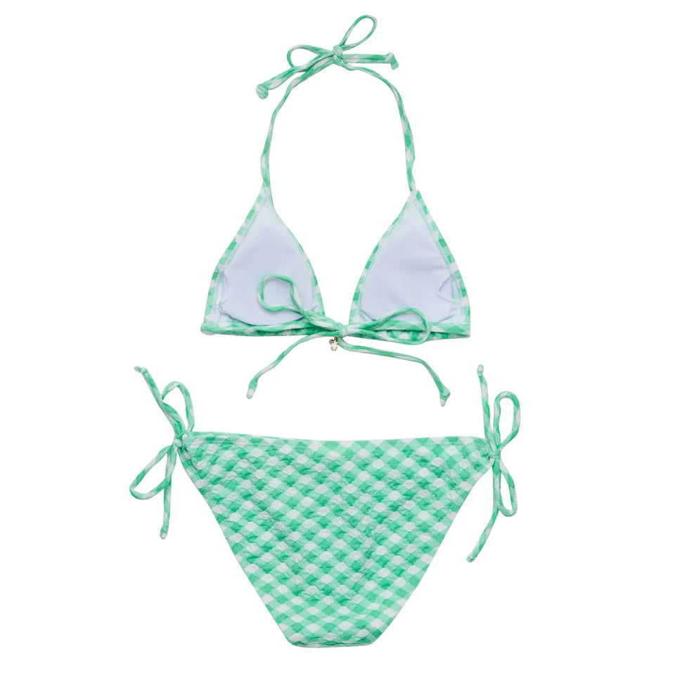 Snapper Rock Girls Cool Mint Crush Tween Triangle Bikini