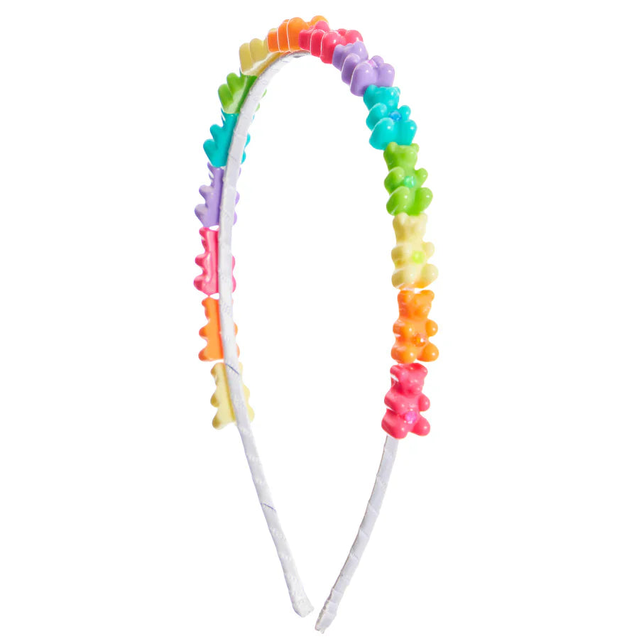 Diadema con chispas de confeti blanco de Bari Lynn
