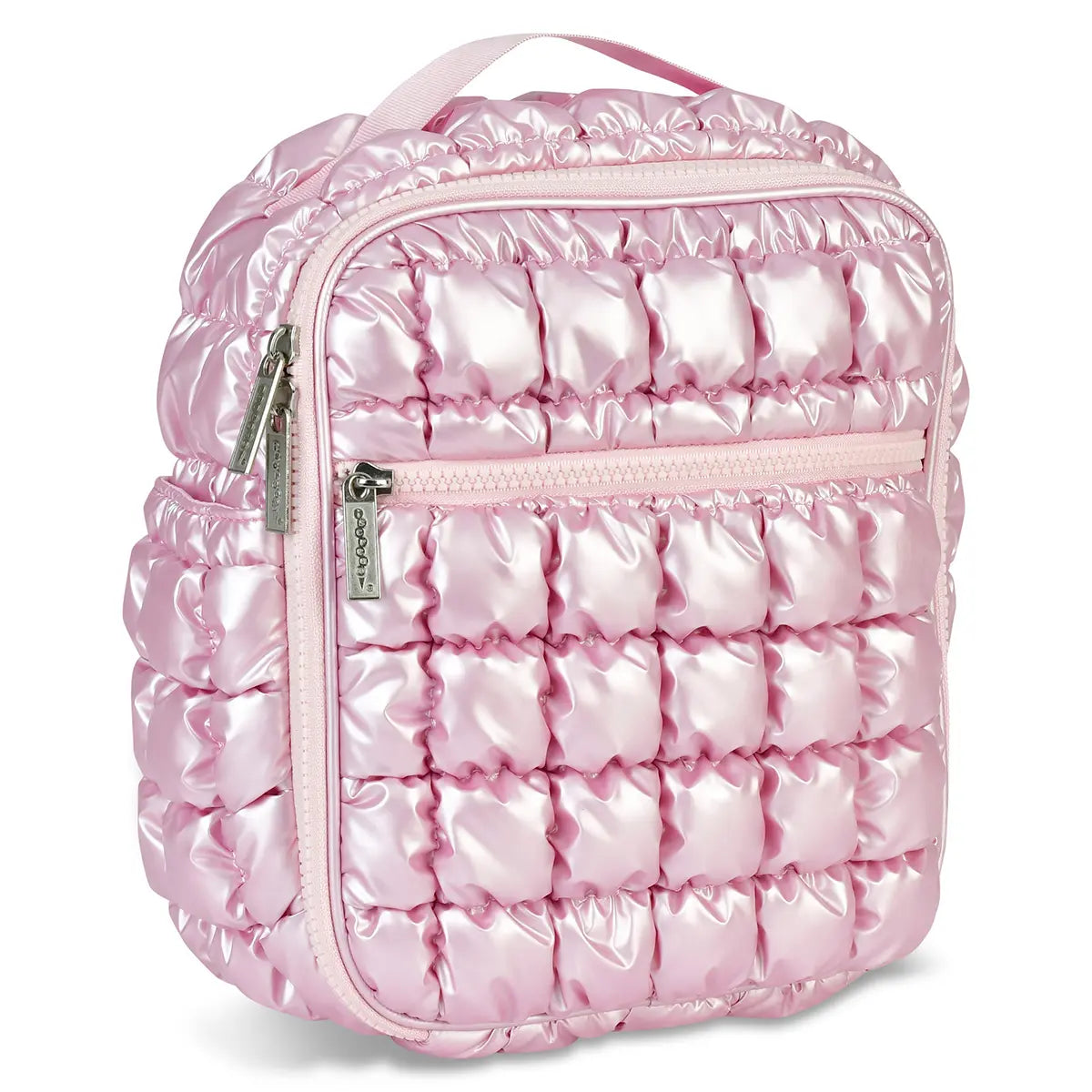 ink quilted insulated lunch bag for girls