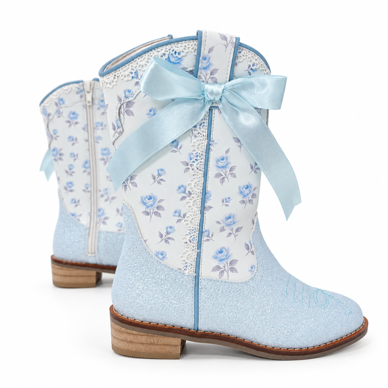 girls bow cowgirl boots