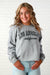 Prince Peter Heather Grey Los Angles Varsity Sweatshirt