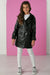 Hannah Banana Quilted Double Breasted Jacket with Front Pockets and Belt