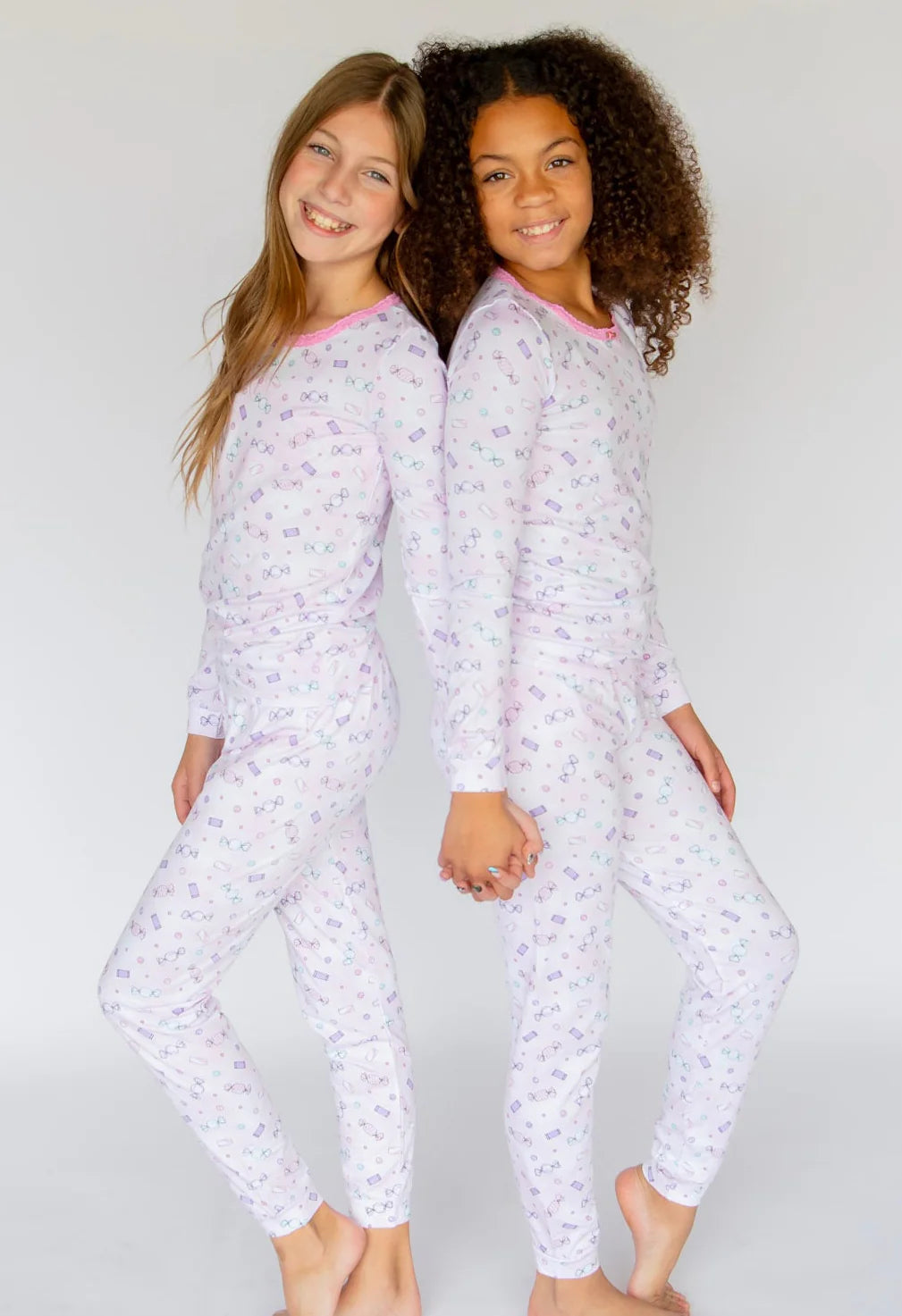 Esme Girls 2pc Pajama Set- Girl Candy
