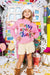 Queen Of Sparkles Kids Merry Everything Sweater - Pink