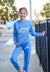 Firehouse Clothing Make You Smile Sweatpant- Neon Blue