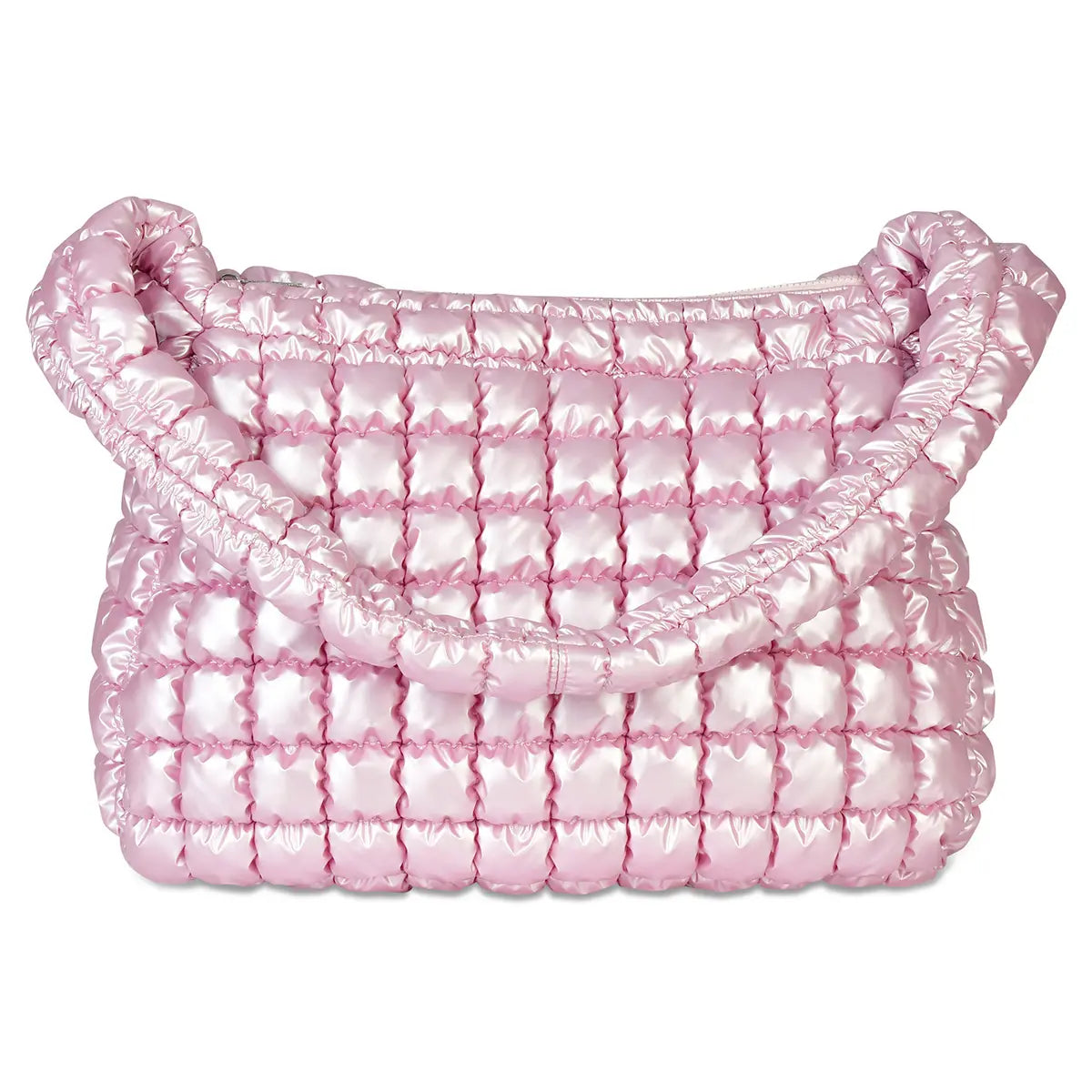 Iscream Icy Rose Pink girls puffer overnight bag