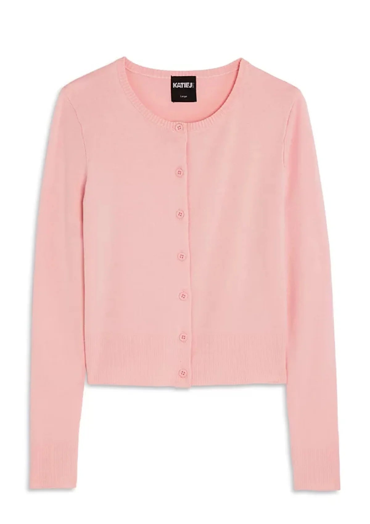 KatieJ NYC Jessie Cardigan - Baby Pink