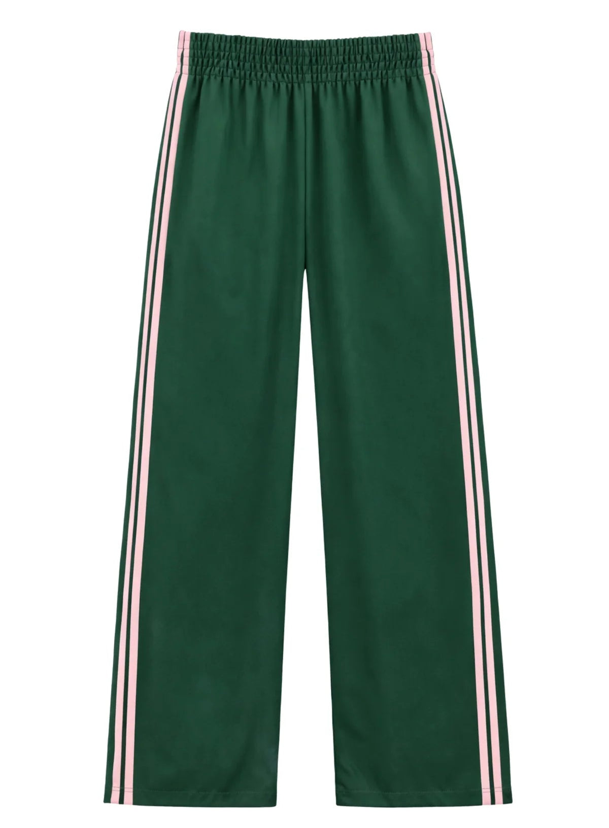 KatieJ NYC Tween Jordyn Track Pant - Pine/Soft Pink