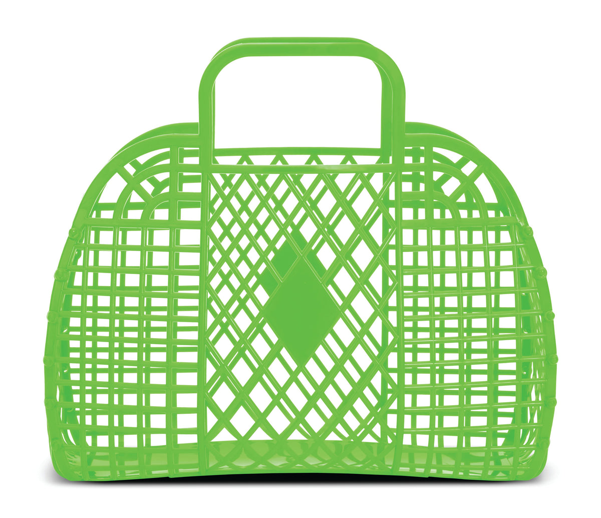 Iscream Large Jelly Bag - Neon Green