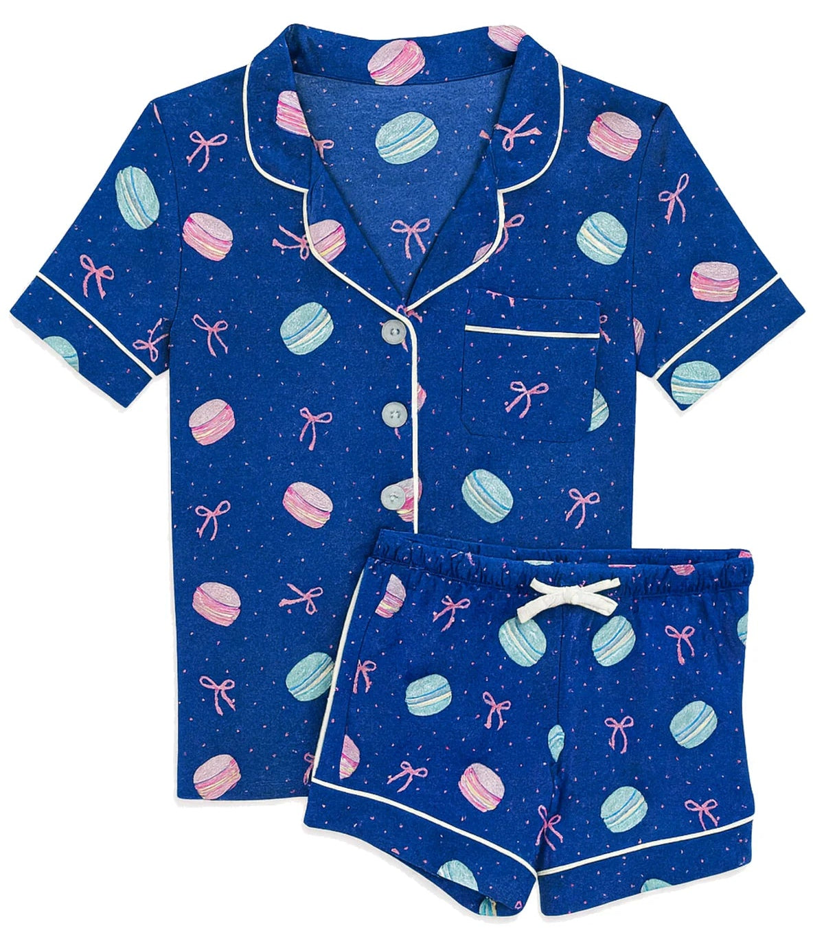 KatieJ NYC Lynn Short Set - Macarons