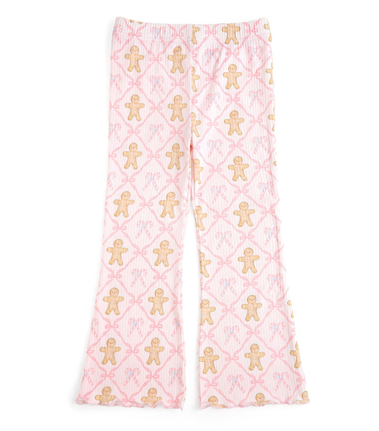 Sweet Wink Gingerbread Bow Trellis Flare Legging