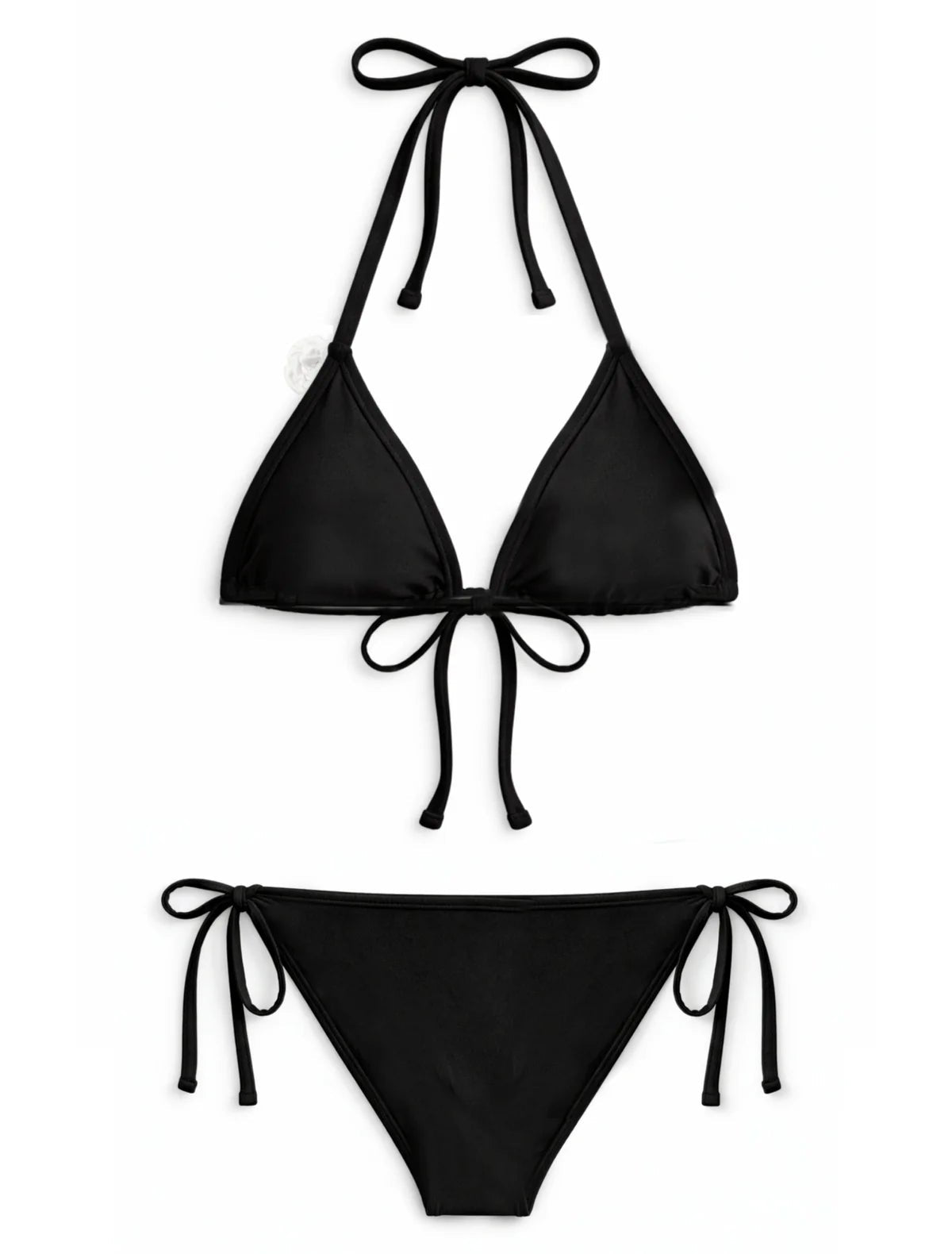 KatieJ NYC Tween Moana Bikini- Black/White