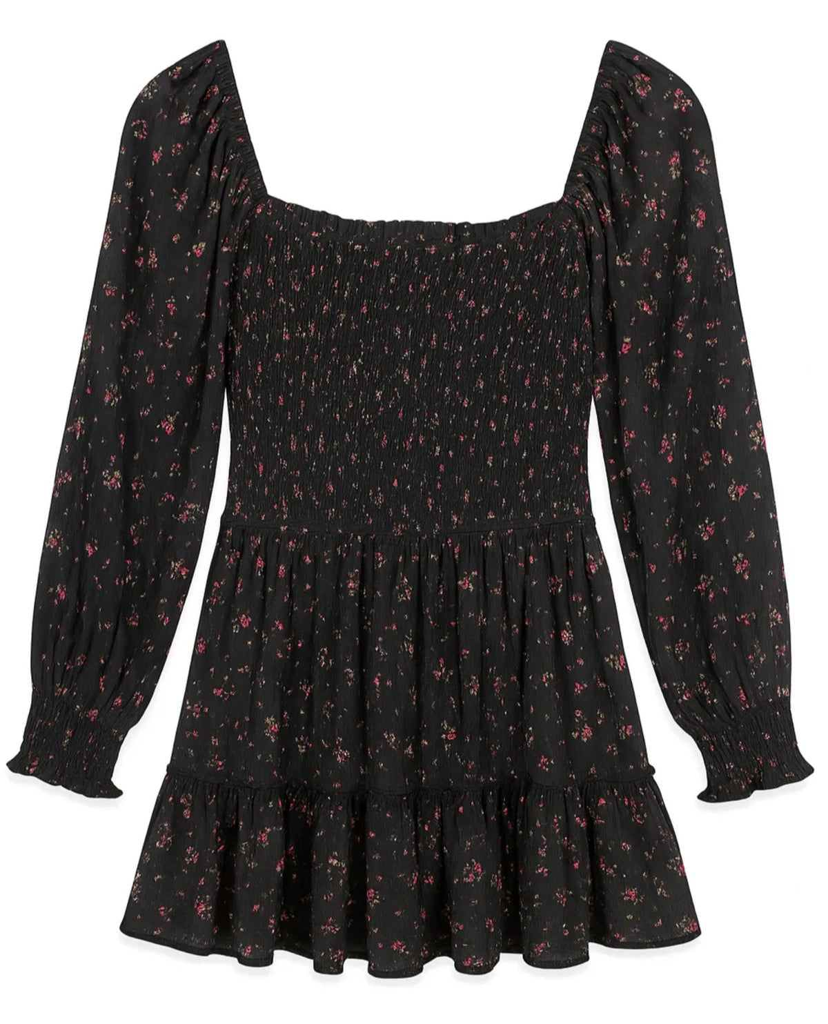 KatieJ NYC Tween Molly Dress - Blooming Rose Ditsy