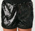 Mia New York Black Sequin Short