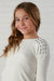 MIA New York Winter White Studded Sweater