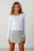 MIA New York Heather Grey Studded Skort * Built In Shorts*