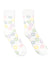 Living Royal Pastel Smiley Fuzzy Socks