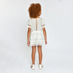 Little Peixoto: Ora Dress (82201-WHT) XS