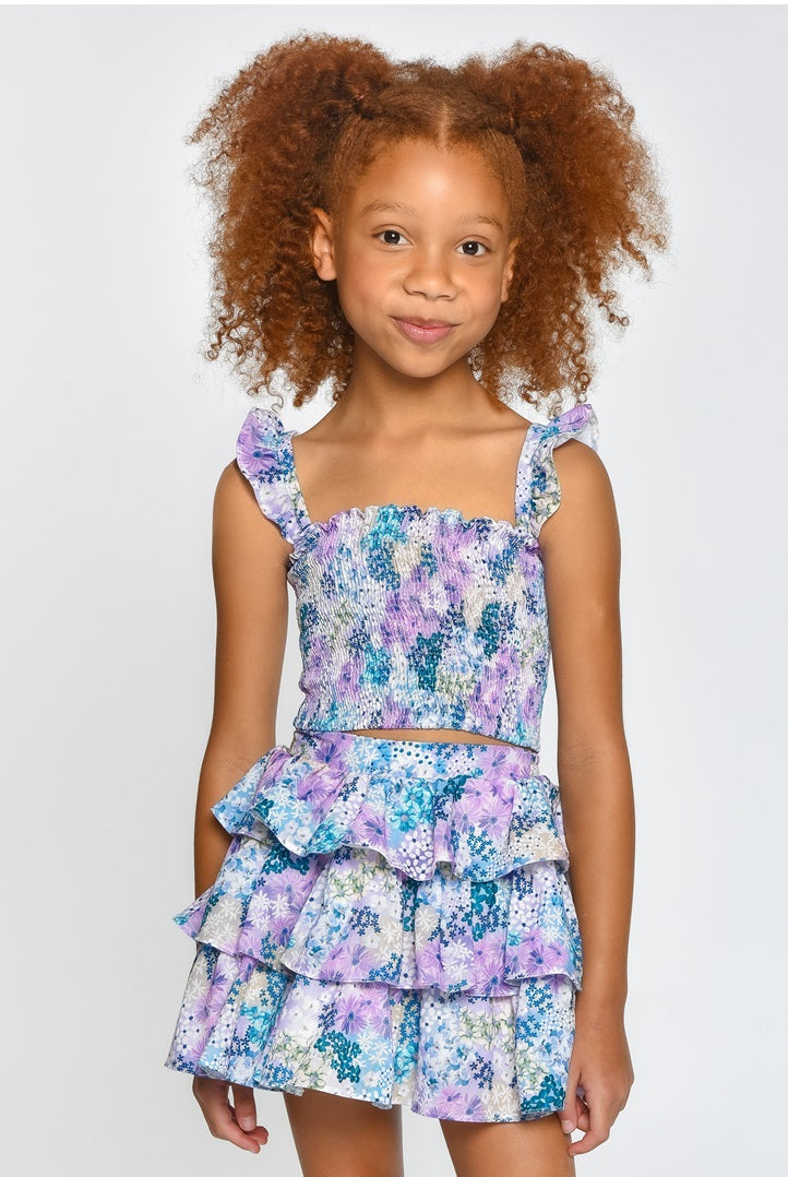 Little Peixoto Estelle Skirt Set - Morada Meadows * Preorder *