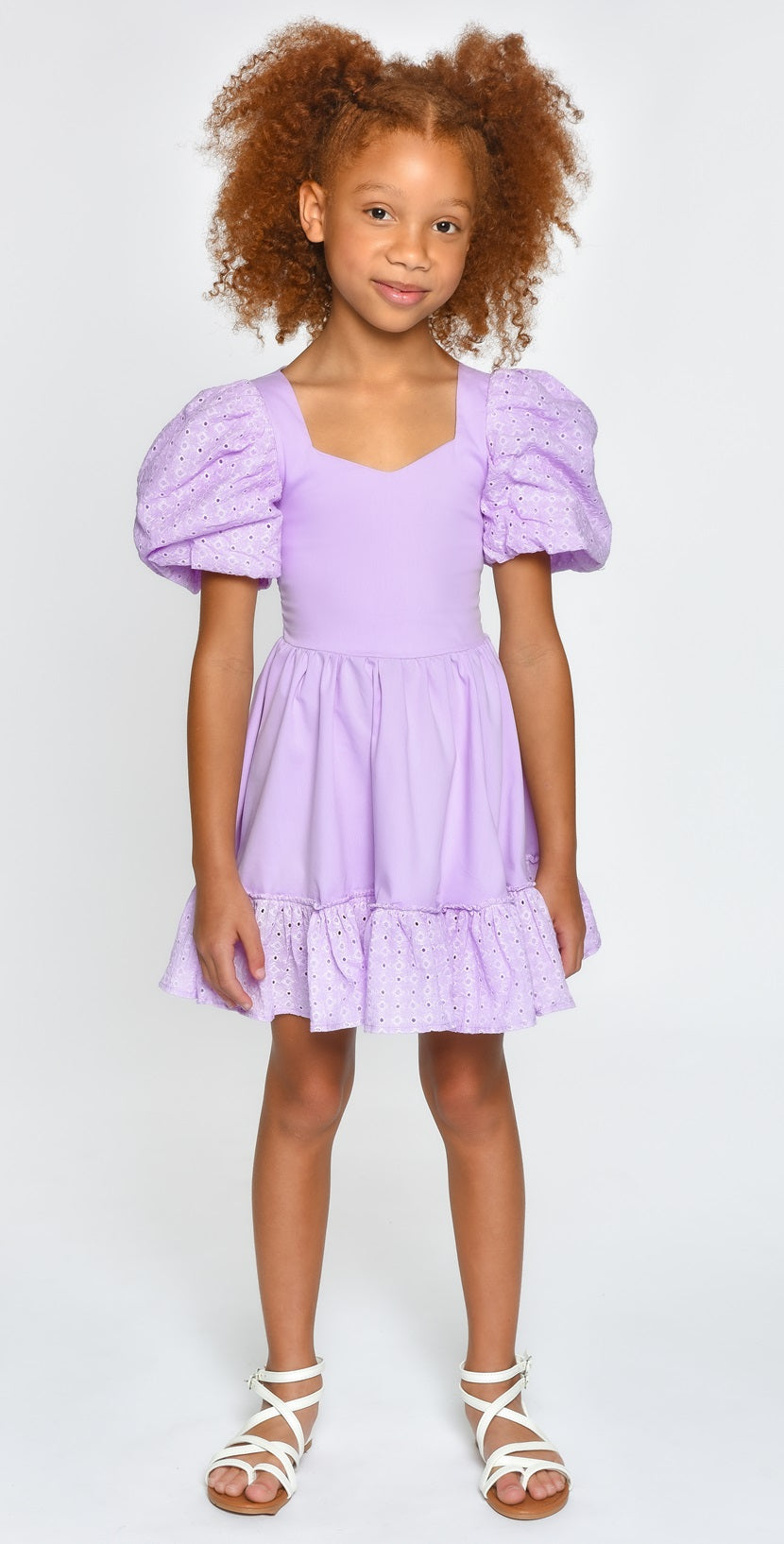 Little Peixoto Logan Mini Dress - Lilac Lillies * Preorder *