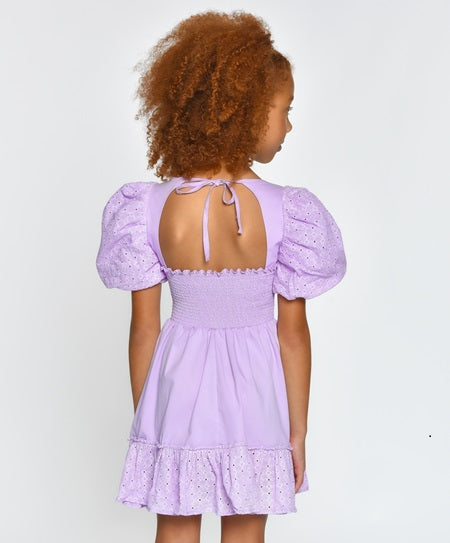 Little Peixoto Logan Mini Dress - Lilac Lillies * Preorder *