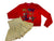 Queen Of Sparkles Kids Merry Everything Sweater - Red