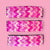 Bari Lynn 5" Aztec Hair Clip- Pink Aztec