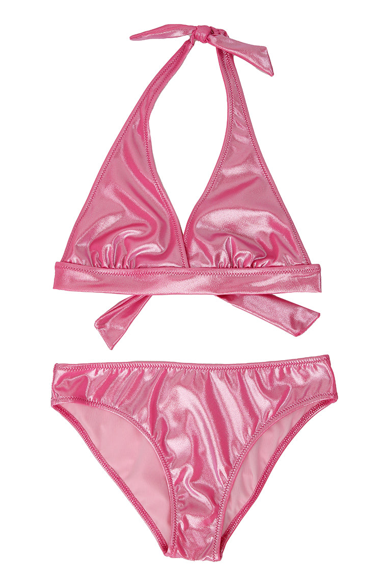 Piccoli Principi Febe 2pc Swimsuit  - Glossy Pink