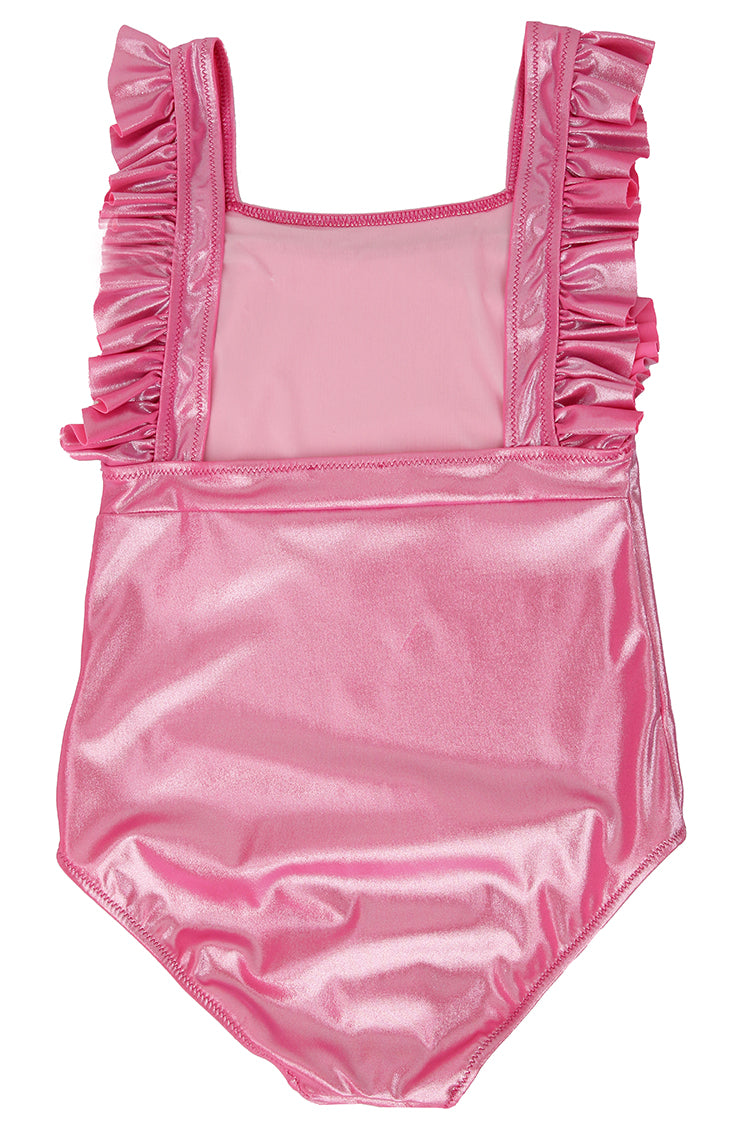 Piccoli Principi Kismet 1pc Swimsuit  - Glossy Pink