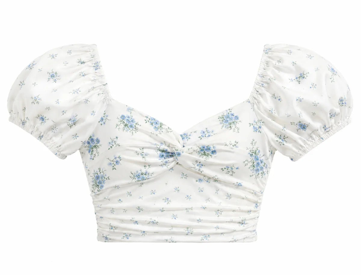 KatieJ NYC Tween Roya Top - Floral