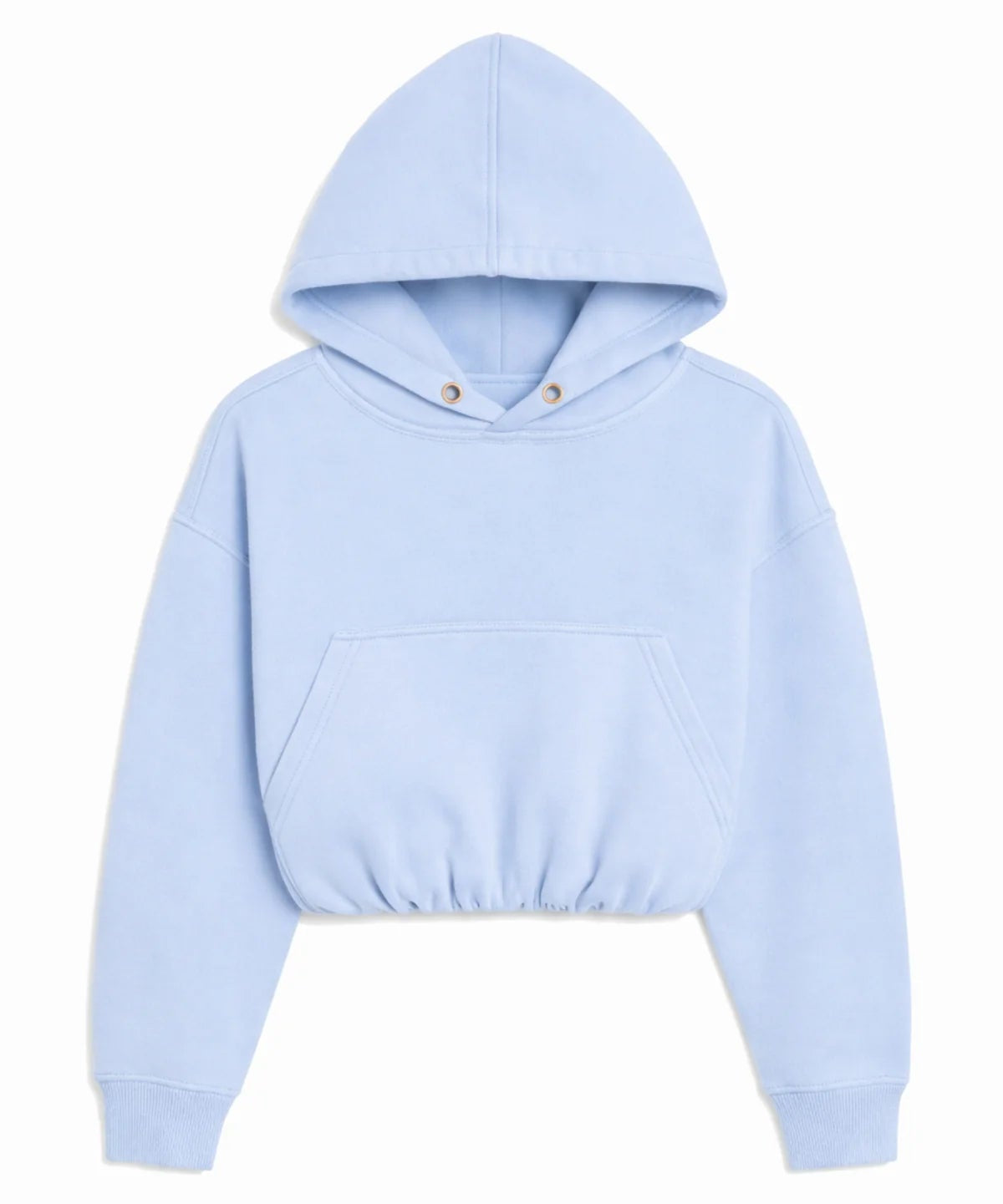 KatieJ NYC Ryan Bubble Hoodie- Serene Blue