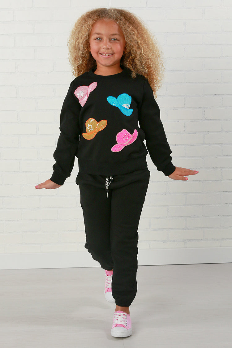 Rockwilde Valente Sequin Western 2pc Velour Set