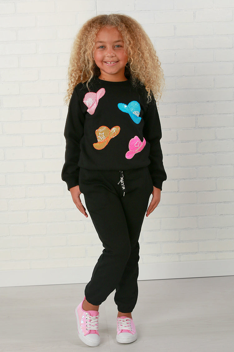 Rockwilde Valente Sequin Western 2pc Velour Set