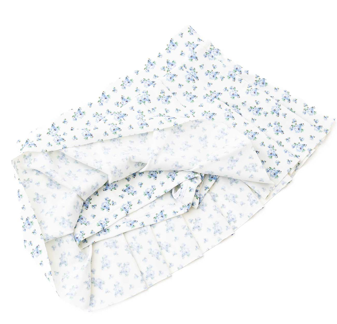 Shade Critters Pleated Active Skirt * Built In Shorts * - Cottage Floral Blue