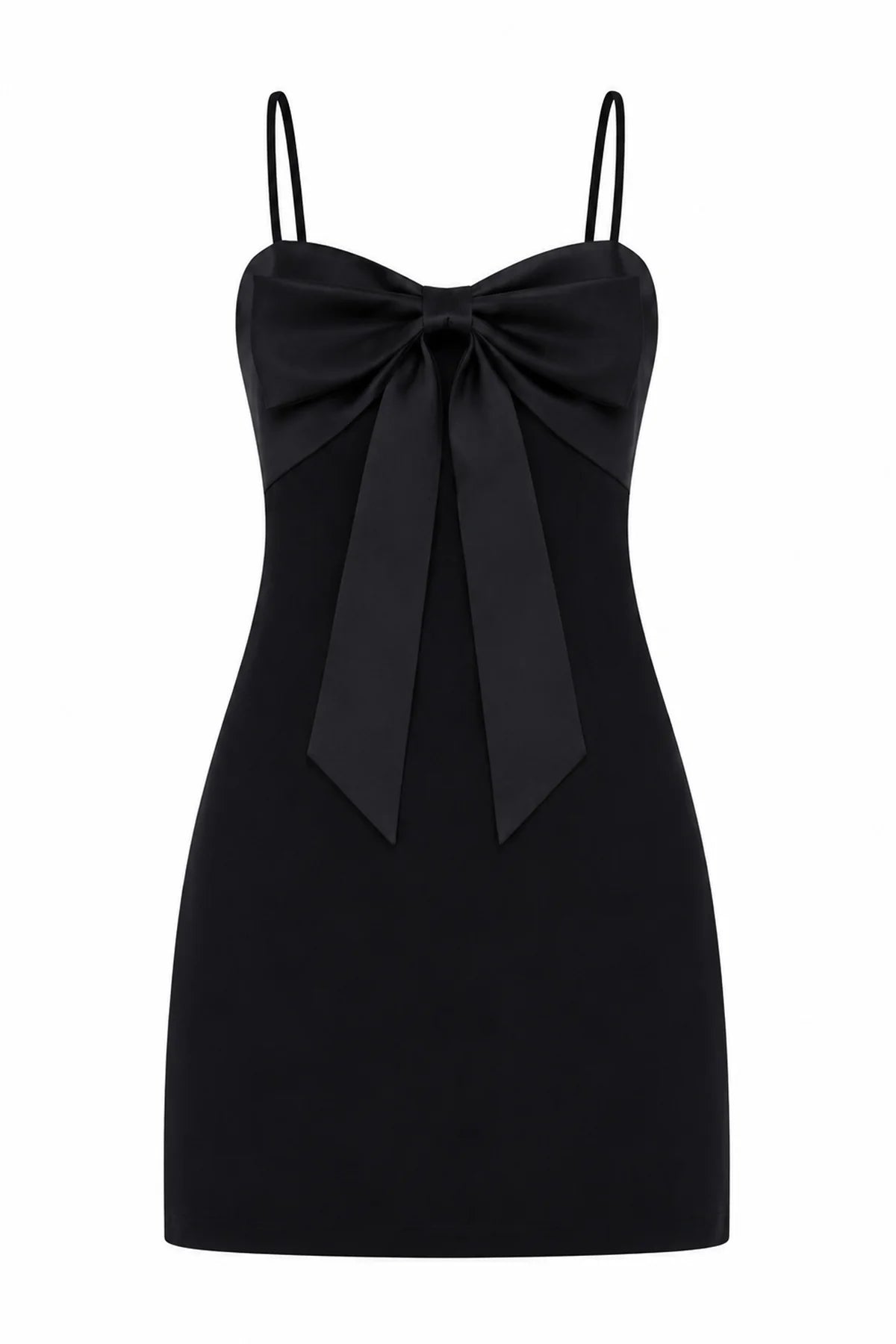 KatieJ NYC Tween Shayla Bow Dress- Black