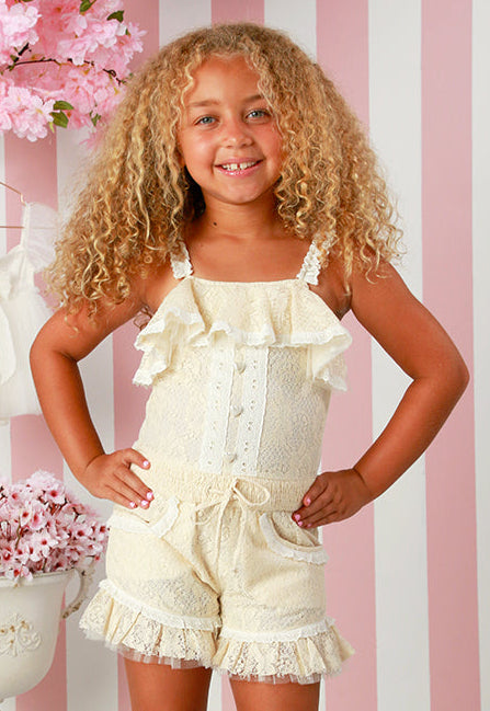 Ooh! La, La! Couture Lace Romper