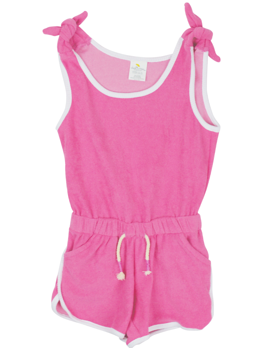 Shade Critters Terry Romper - Pink