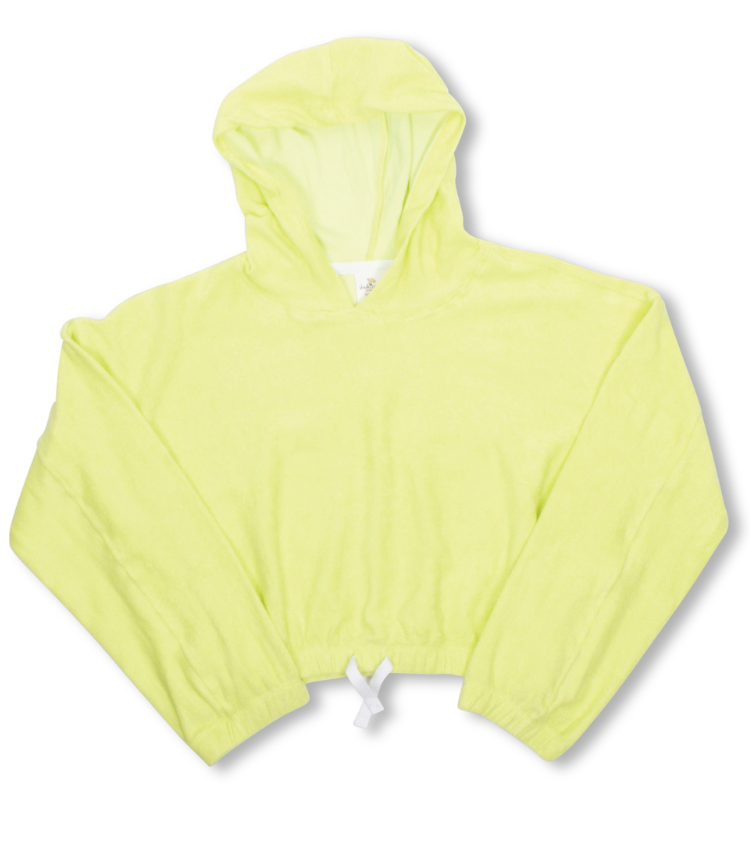 Shade Critters Terry Hoodie - Citron