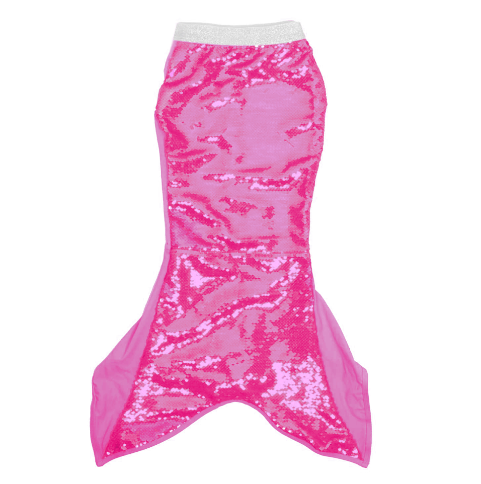 Shade Critters Hot Pink Sequin Mermaid Tail