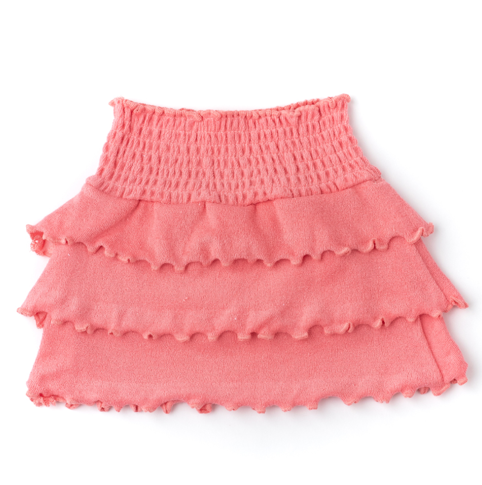 Shade Critters Terry Skirt - Coral