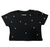 KatieJ NYC Fearless Tee - Black With White Stars