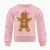 Pink Pepermint + Gingerbread Sweatshirt * Preorder*