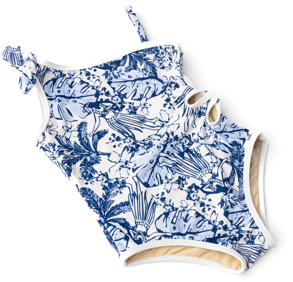 Shade Critters Tiki Tides One Shoulder 1pc Swimsuit