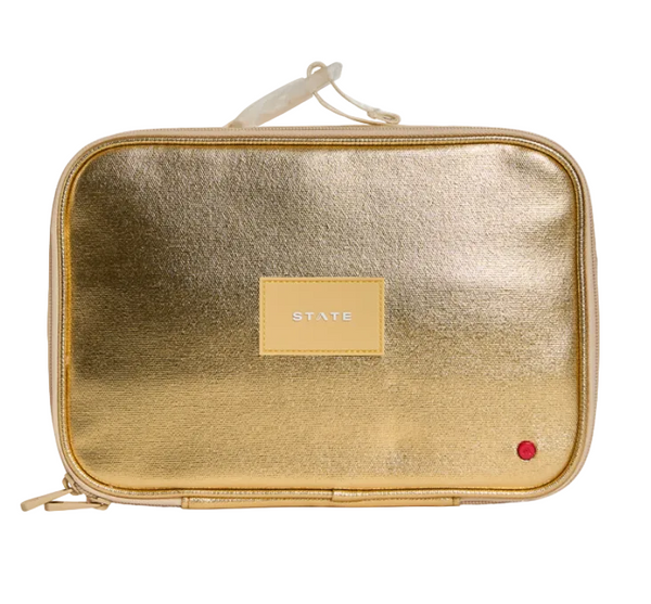 State Bags Rodgers Lunch Box - Metallic Gold - Everything But The Princess