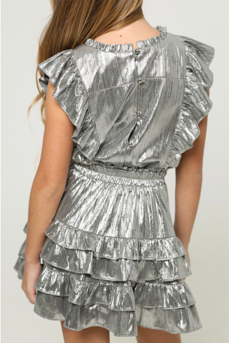 Summer Loving Gustavia Dress- Silver