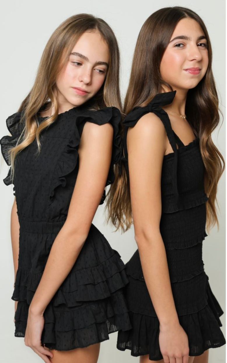 Summer Loving Reine Dress- Black