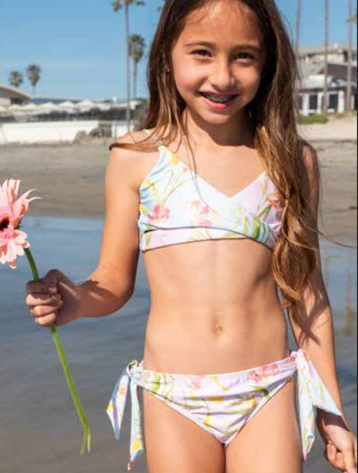 PQ Kids Little Josie Gianna 2pc Swimsuit