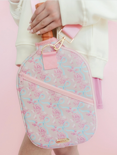 Floral Bow Pickleball Paddle Bag & Cover - Everything But The Princess